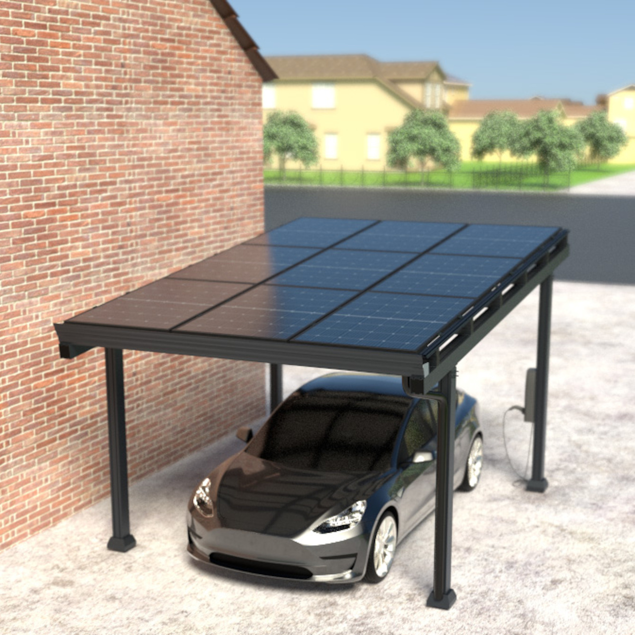 Carport Single Solar