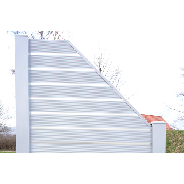 Abschluss-Set 45° System PURA (rechts)