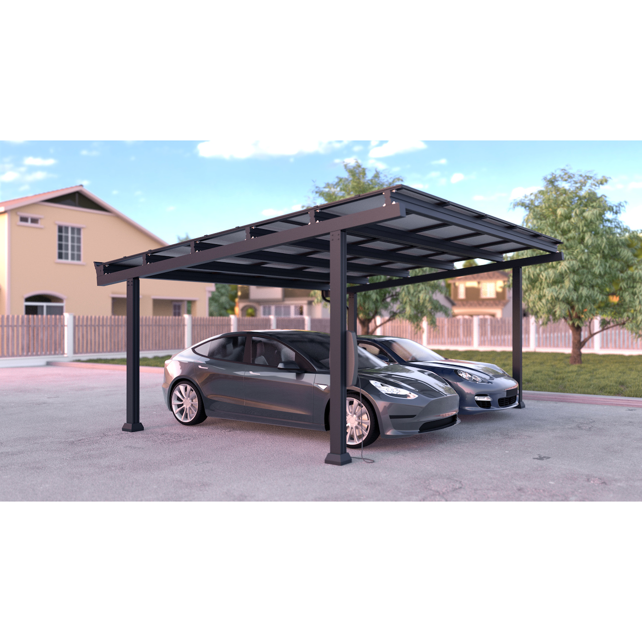 Carport Double Solar