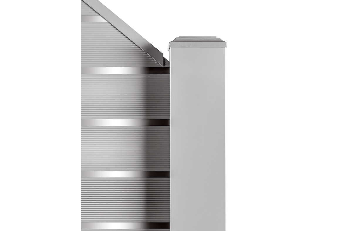 Abschluss-Set 45° System PURA (links)