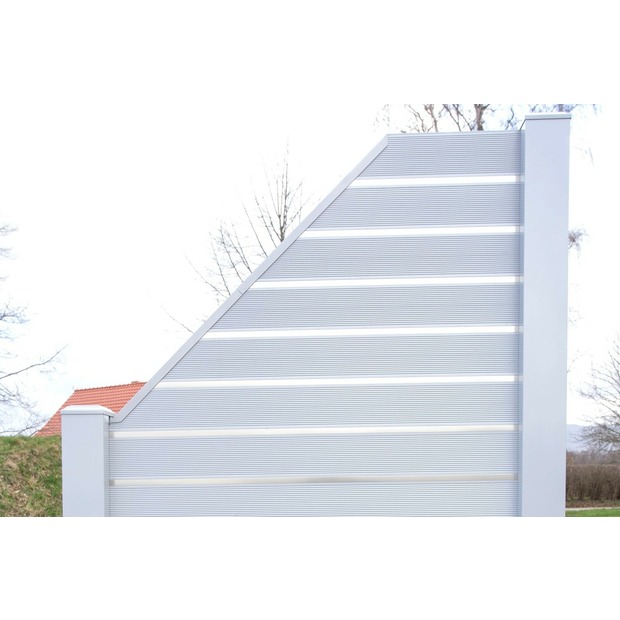 Abschluss-Set 45° System PURA (links)