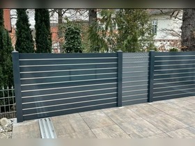 Bild von Aluzaun Sichtschutz