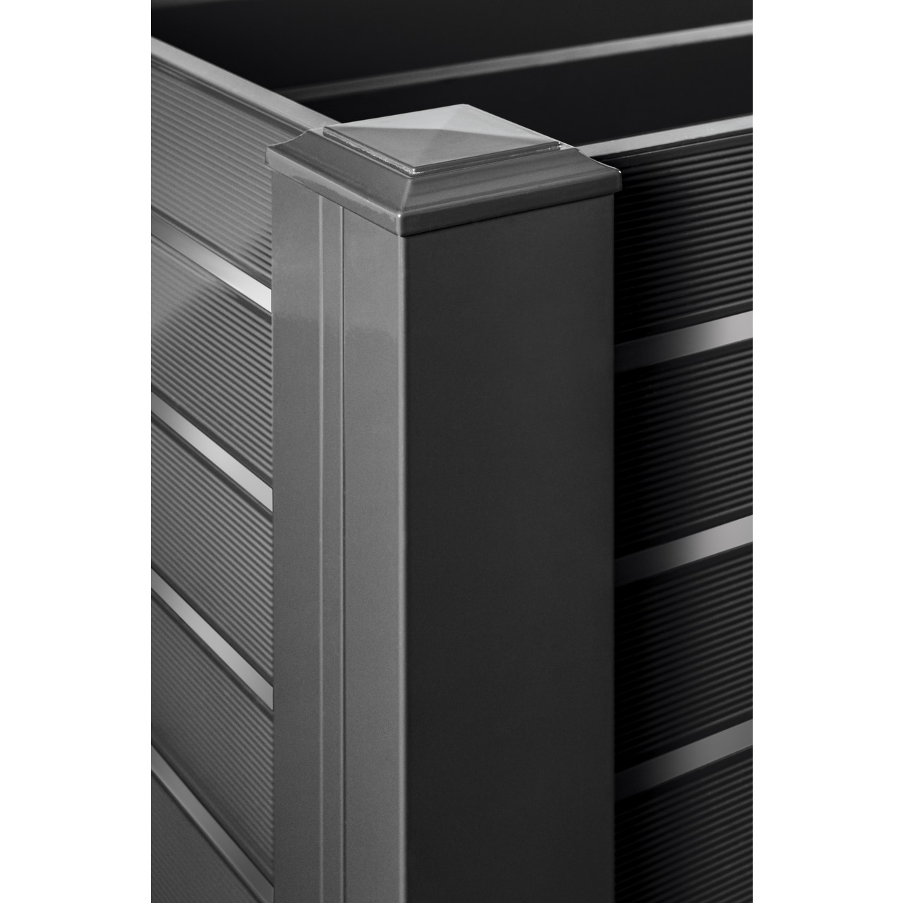 Hochbeet Alu System PURA (Aluminium)