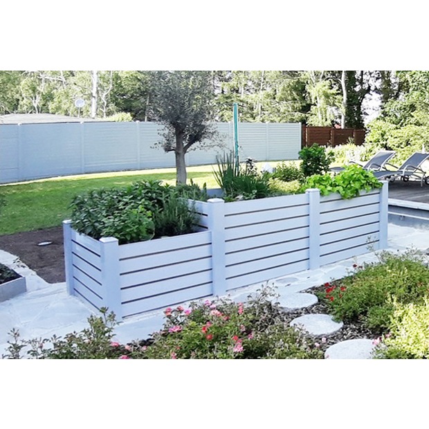 Hochbeet Alu System PURA (Aluminium)