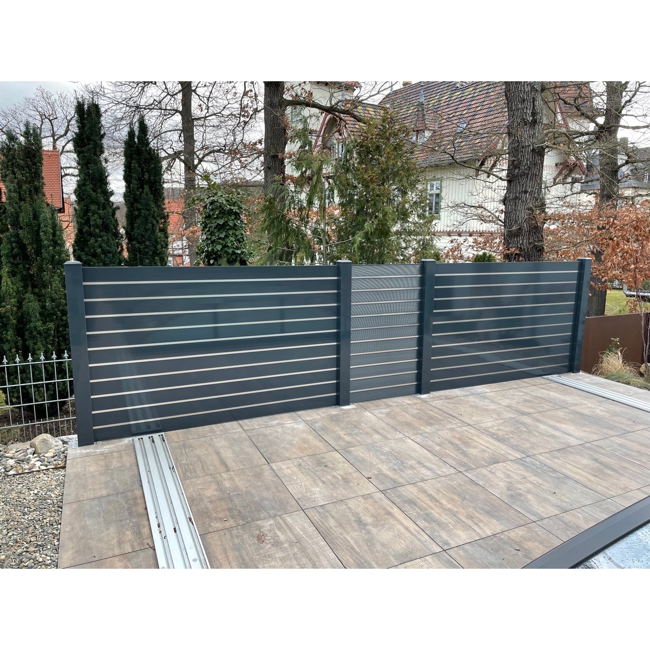 Alu-Zaun System PURA