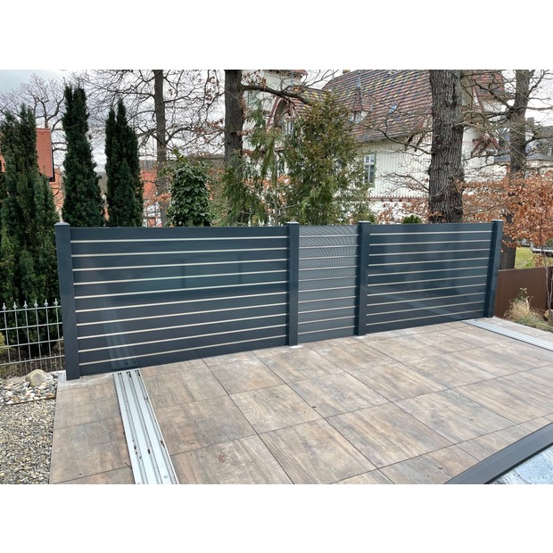 Alu-Zaun System PURA