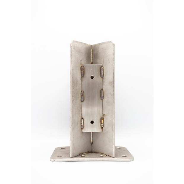 Sockelfuß aus Edelstahl